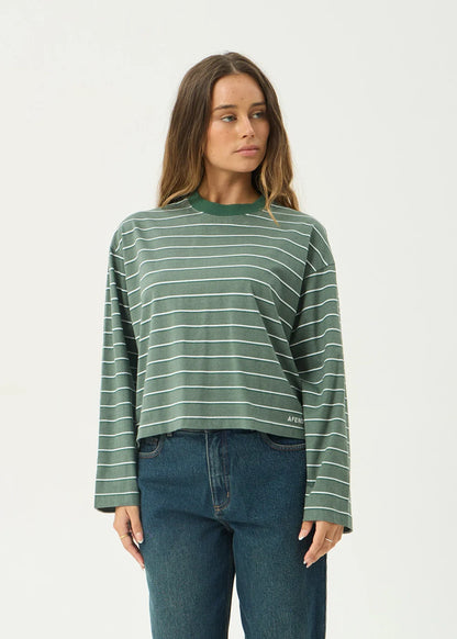 ALTITUDE LONG SLEEVE TEE | PINE STRIPE