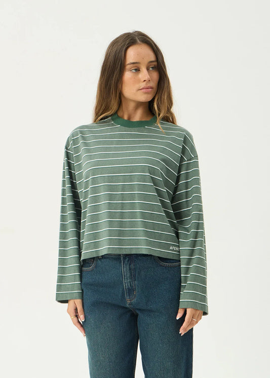 ALTITUDE LONG SLEEVE TEE | PINE STRIPE