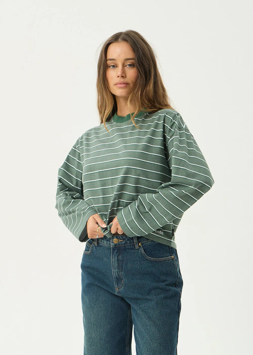 ALTITUDE LONG SLEEVE TEE | PINE STRIPE