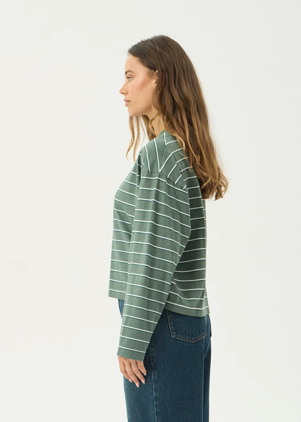 ALTITUDE LONG SLEEVE TEE | PINE STRIPE