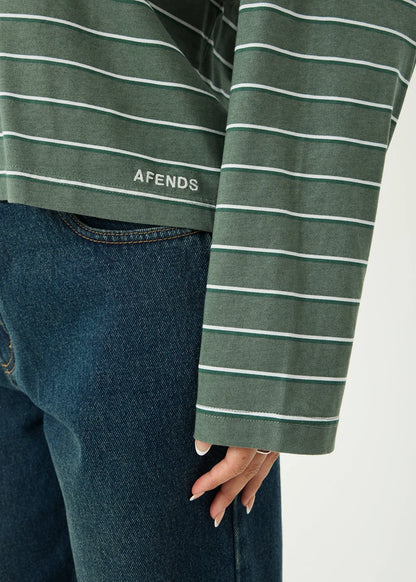 ALTITUDE LONG SLEEVE TEE | PINE STRIPE