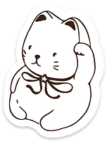 KEEPSAKE KITTY | WHITE/BROWN