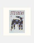 Molly Stredwick Star Cat Sticker