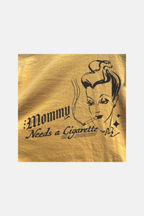 Freddy Tyler Paul 'Mommy Needs a Cig' Tee Yellow