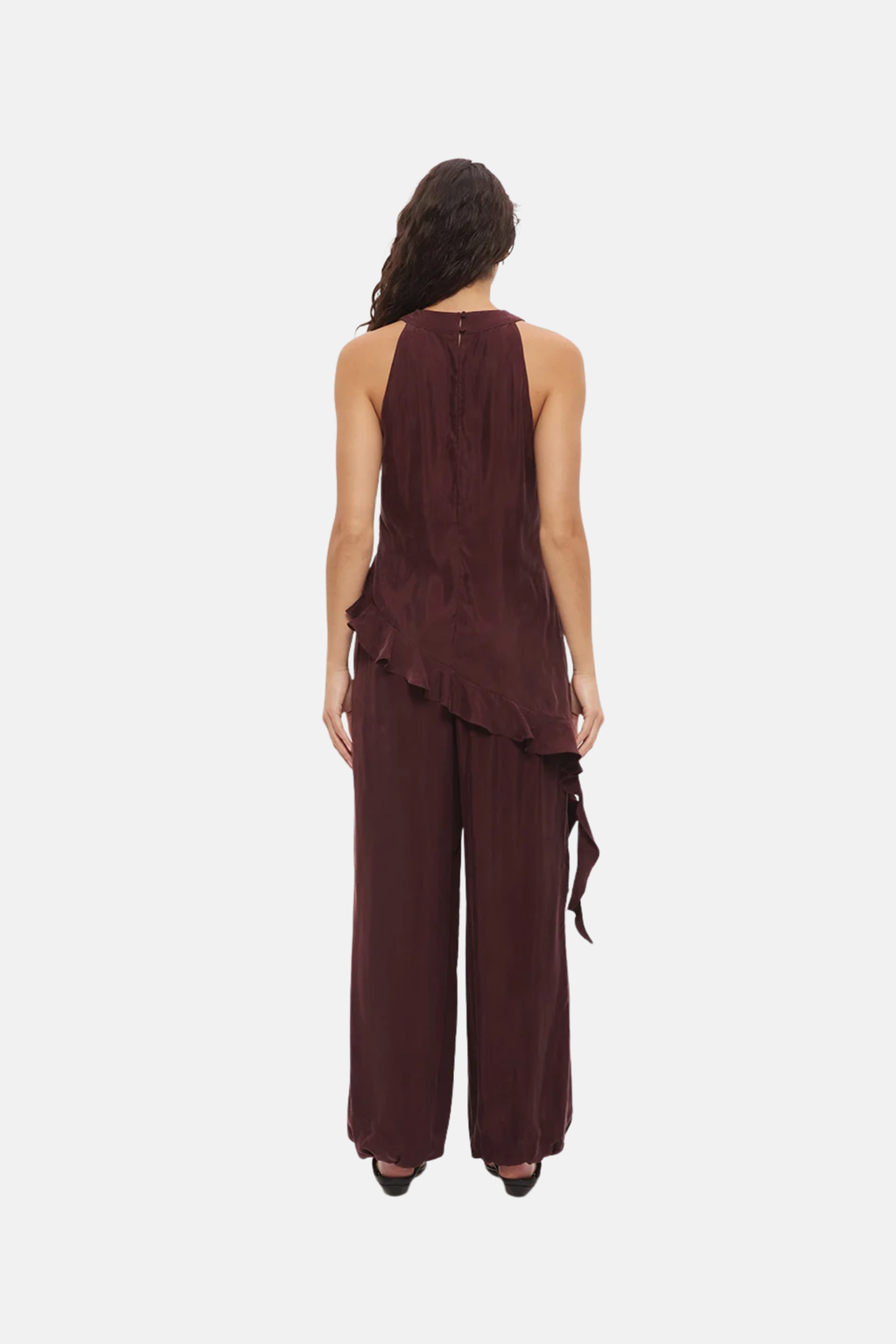 Mon Renn Eadie Harem Pant Chestnut