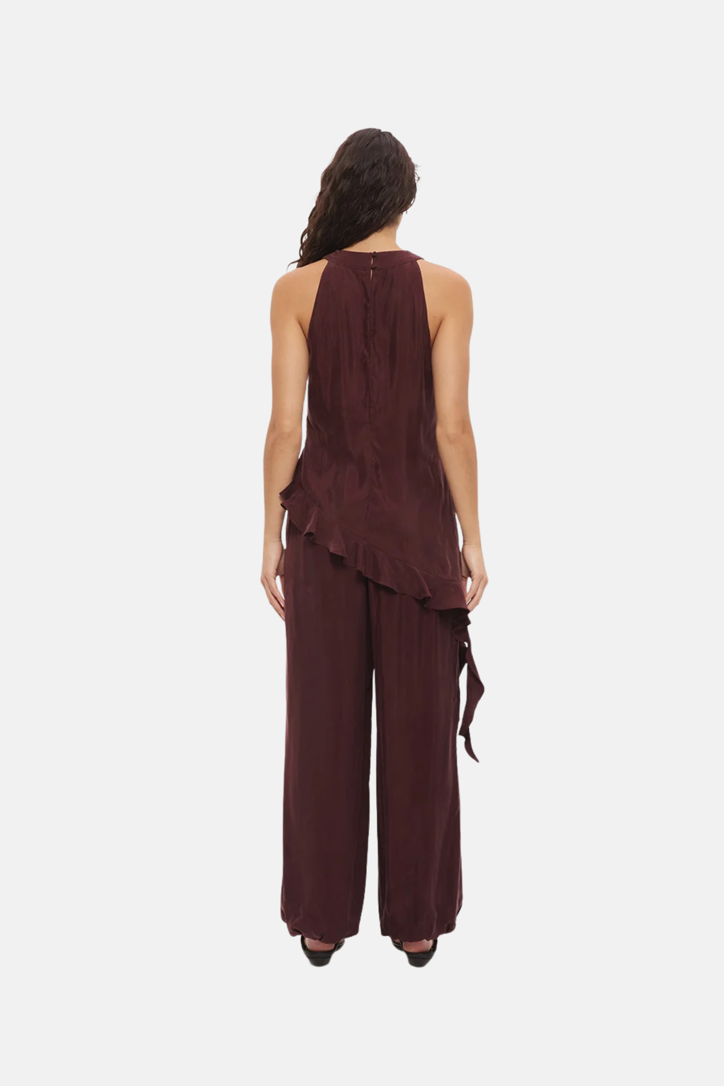 Mon Renn Eadie Harem Pant Chestnut