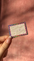 DO IT ANYWAY STICKER | NANY CRAFT