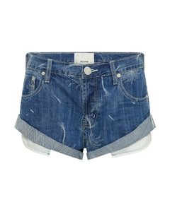 MALIBUE BANDITS DENIM SHORTS | OCEAN BLUE
