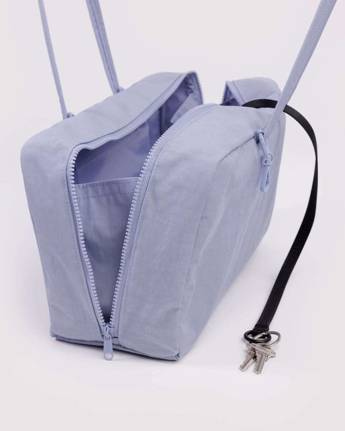 MEDIUM NYLON BOWLER BAG | MIST