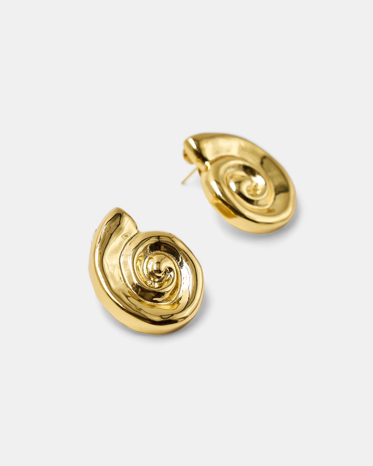 SPIRAL EARRINGS | GOLD