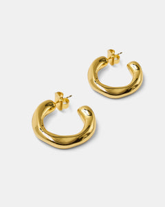 VEEDA HOOP | GOLD