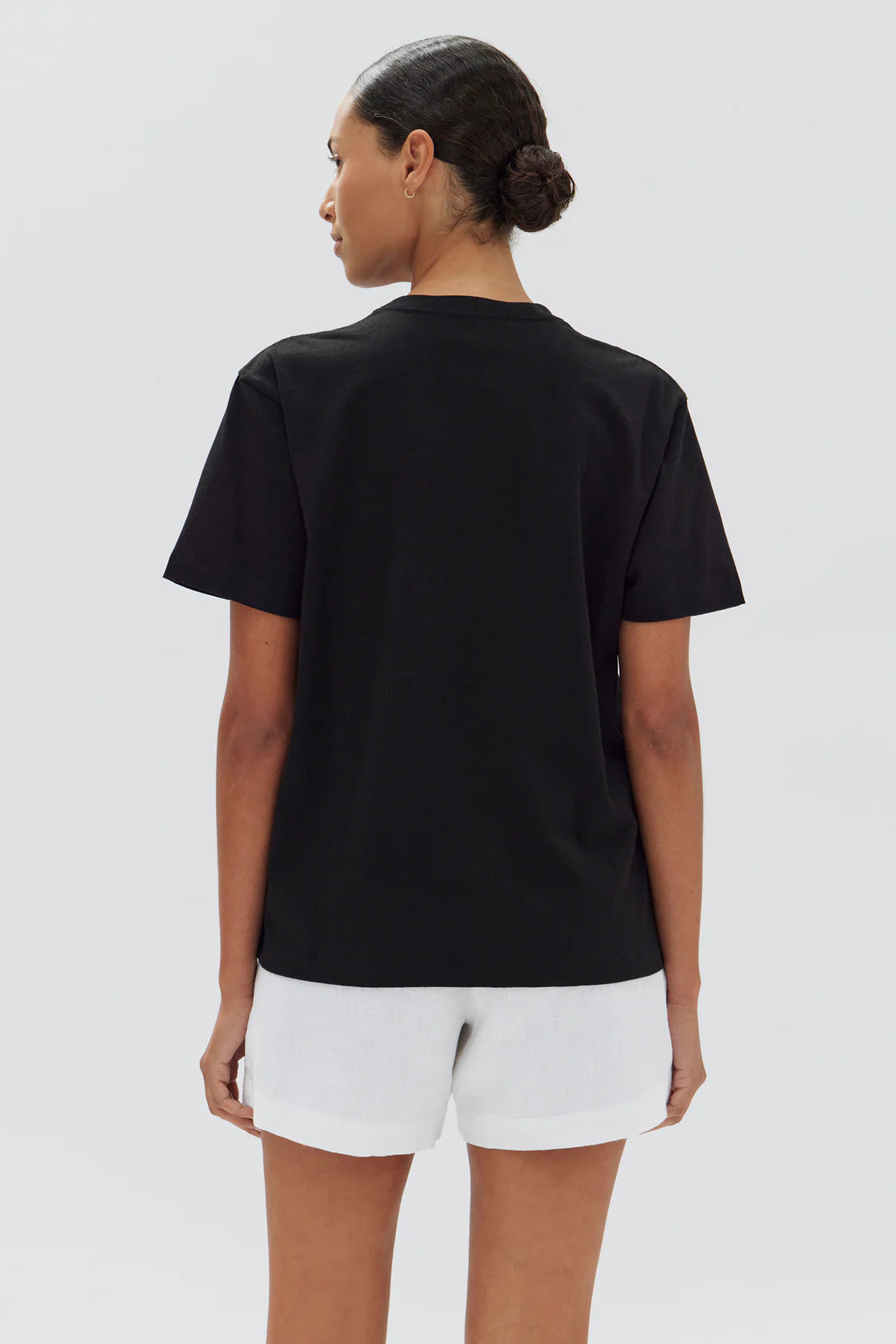 ORGANIC BASE TEE | BLACK