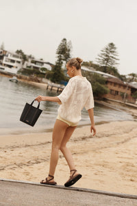TOTE BAG  | BLACK/ GOLD