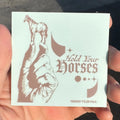 Freddy Tyler Paul Hold Your Horses Sticker
