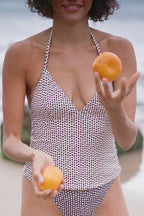 HALTER TANK TOP | NATURAL SPOT