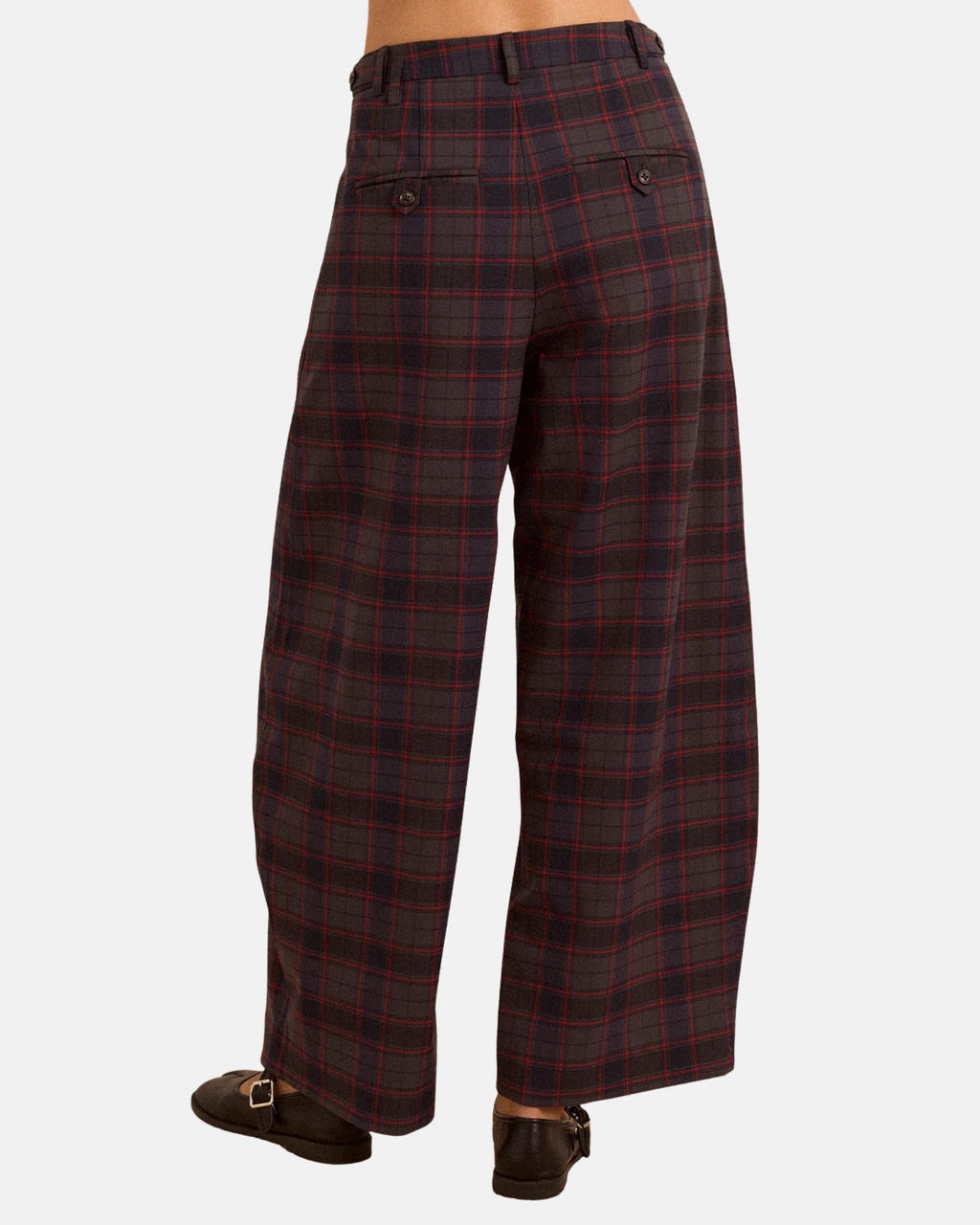 Damson Madder Haisley Trouser Sirius Check