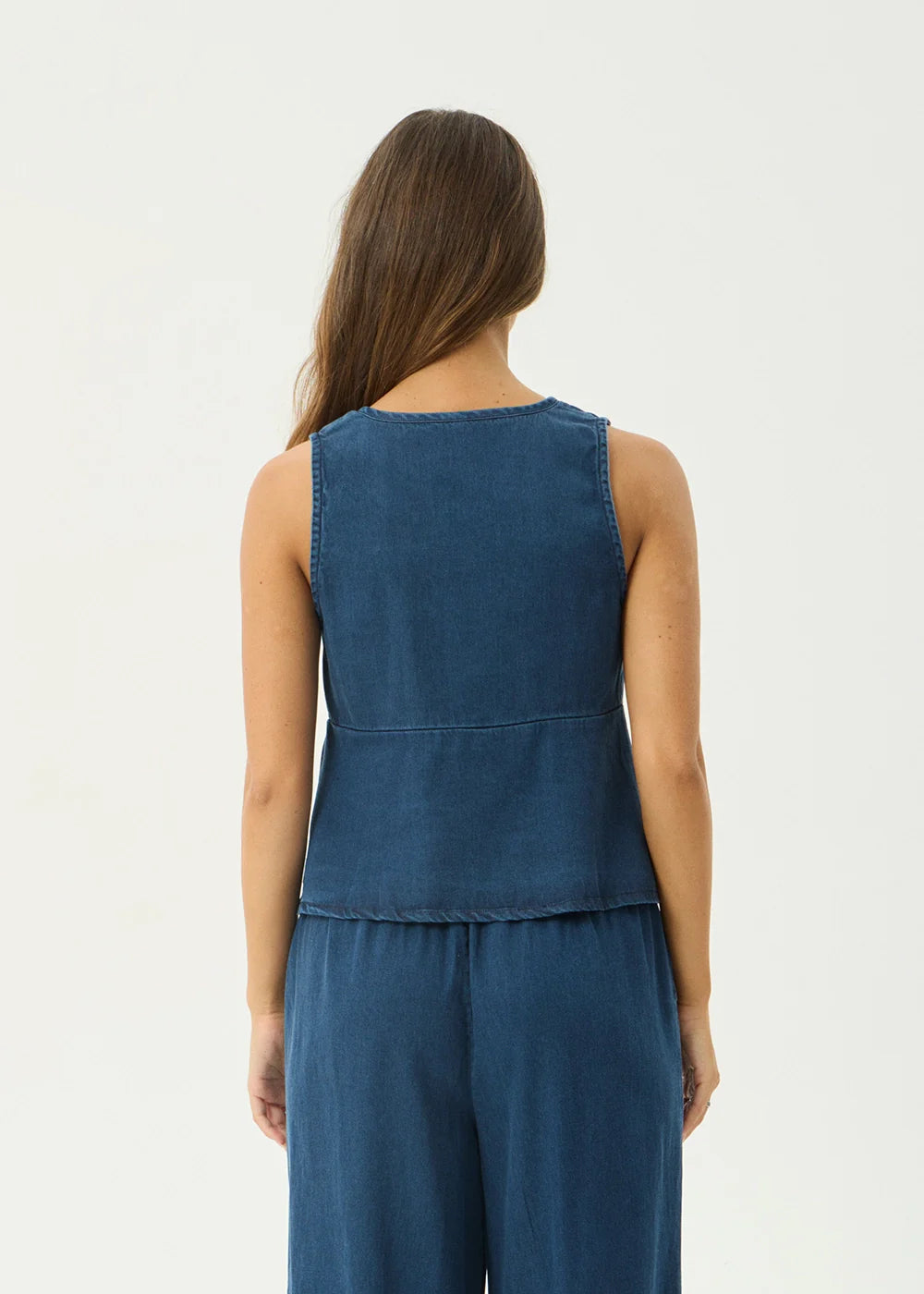 PALMER SLEEVELESS TOP | INK