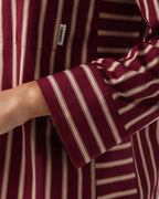LONG SLEEVE SHIRT | WINE