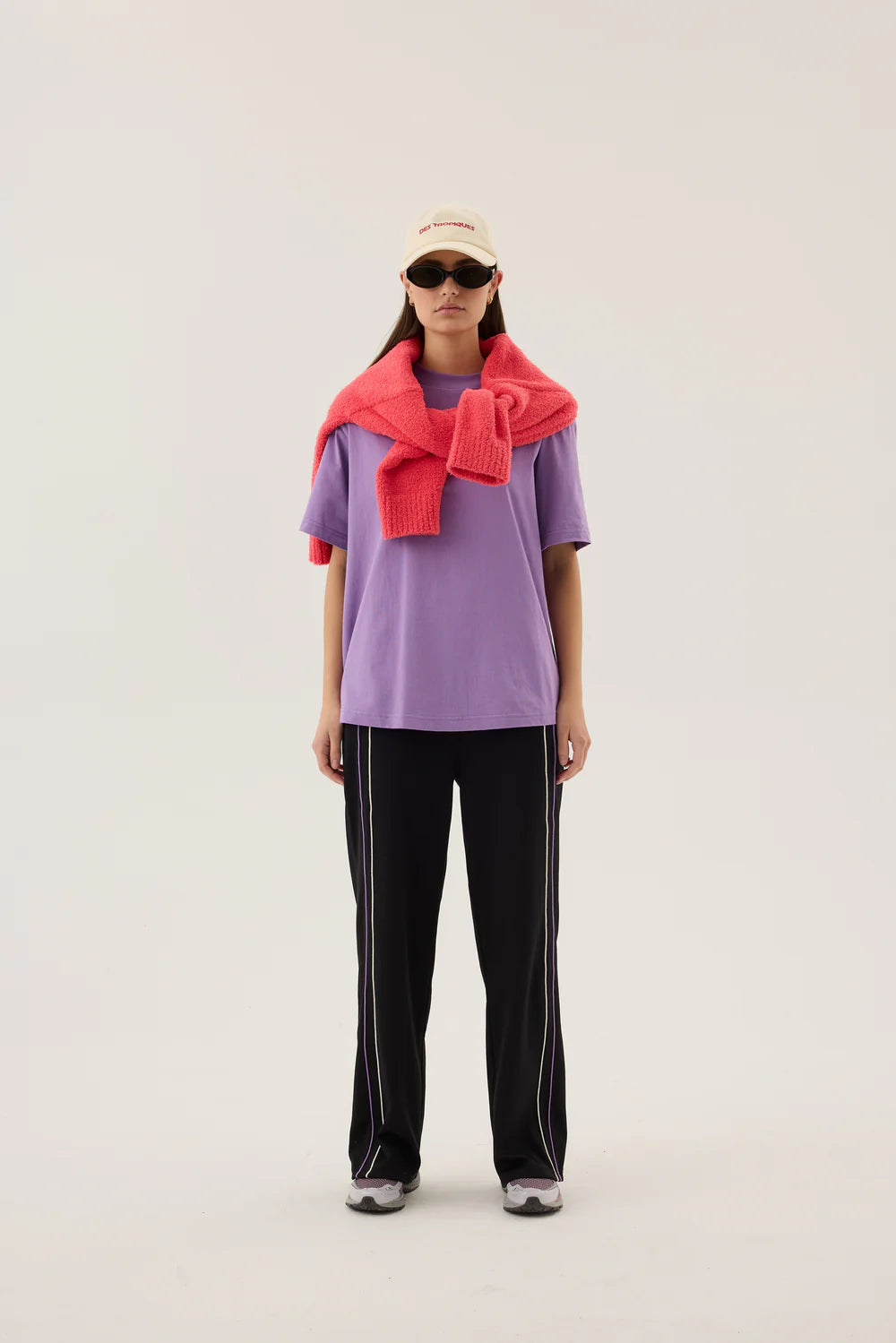 BEBE TEE | WASHED VIOLET