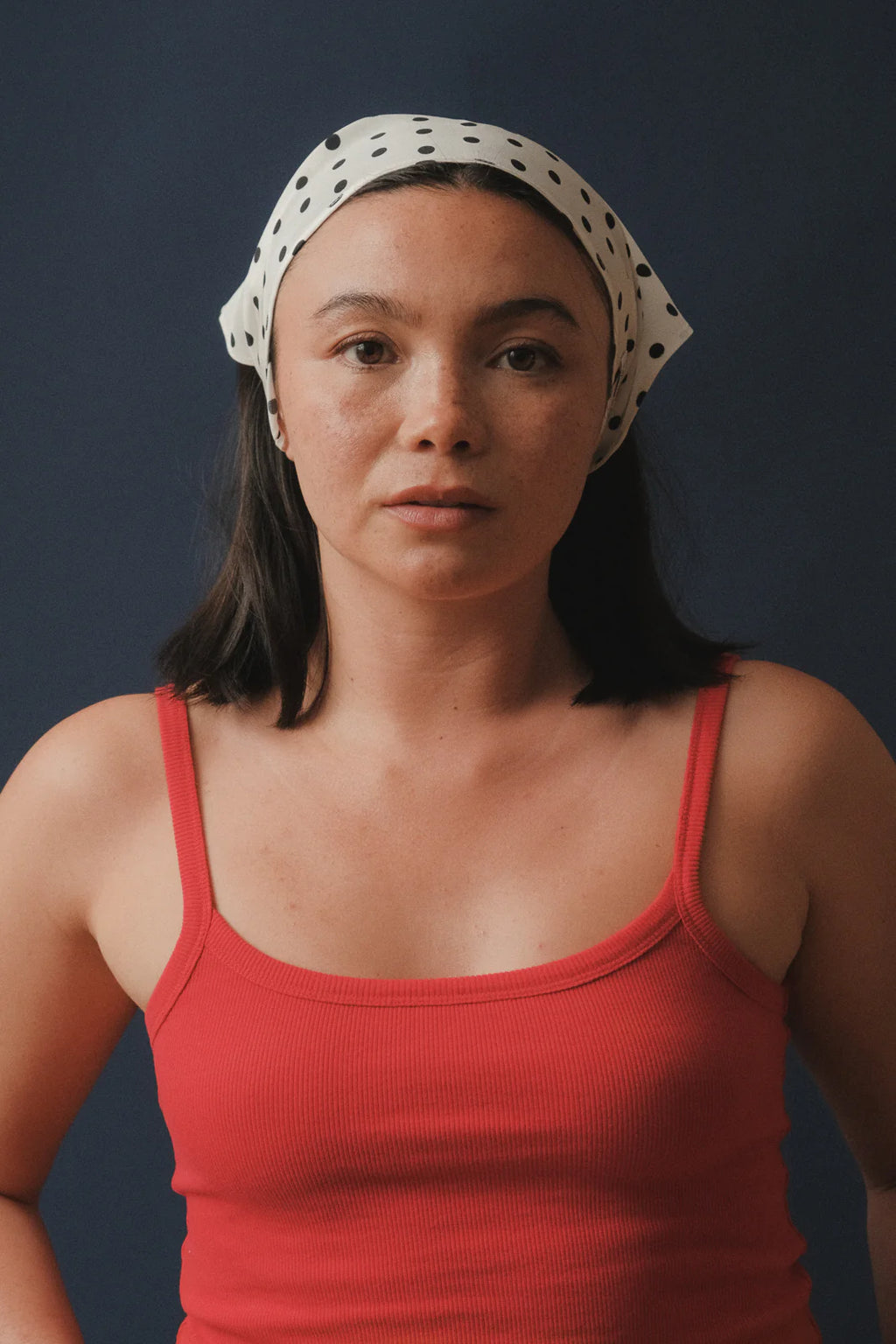 RIBBED SINGLET | ROSSA