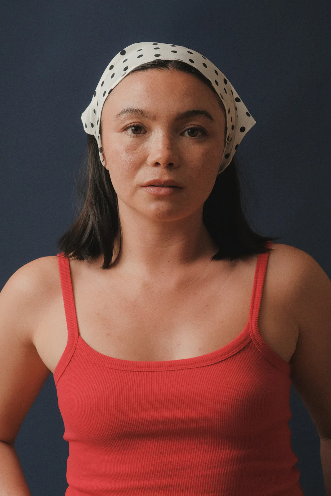 RIBBED SINGLET | ROSSA