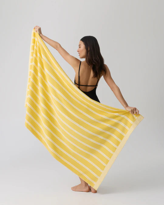 HOMMEY BEACH TOWEL | LEMON