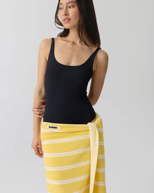 HOMMEY BEACH TOWEL | LEMON
