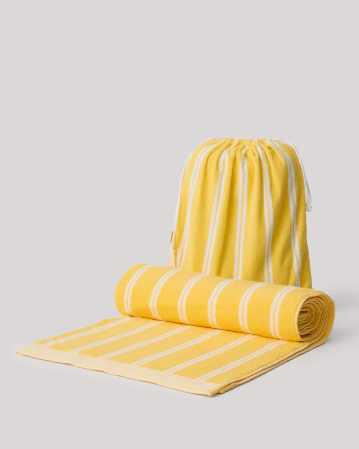 HOMMEY BEACH TOWEL | LEMON