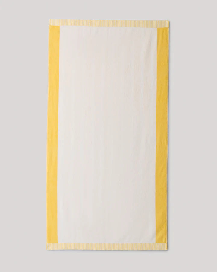 HOMMEY BEACH TOWEL | LEMON