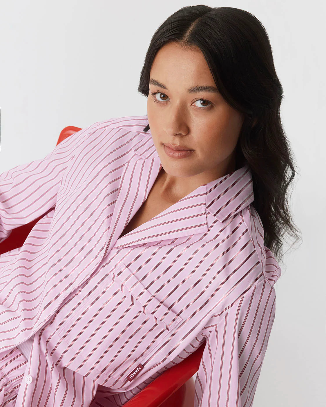 LONG SLEEVE SLEEP SHIRT | POPPY