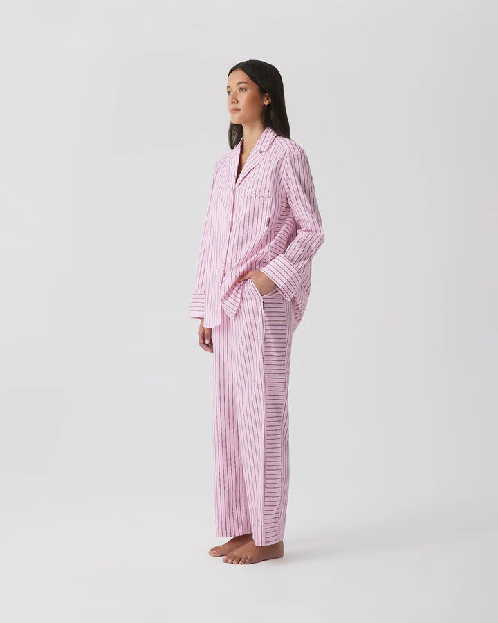LONG SLEEVE SLEEP SHIRT | POPPY