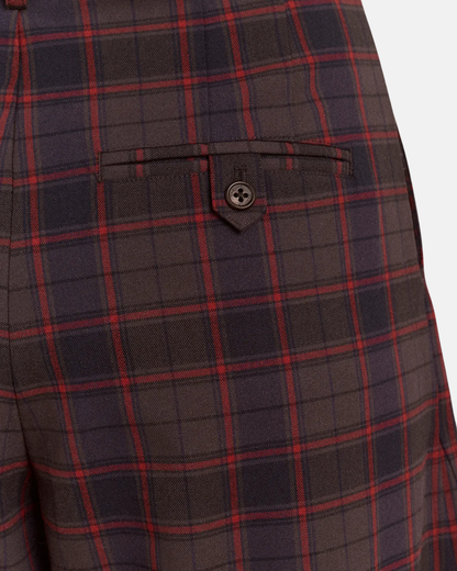 Damson Madder Haisley Trouser Sirius Check