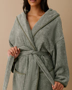 Hommey Short Robe Lotus