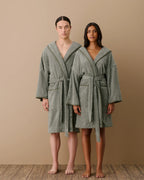 Hommey Short Robe Lotus