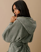 Hommey Short Robe Lotus