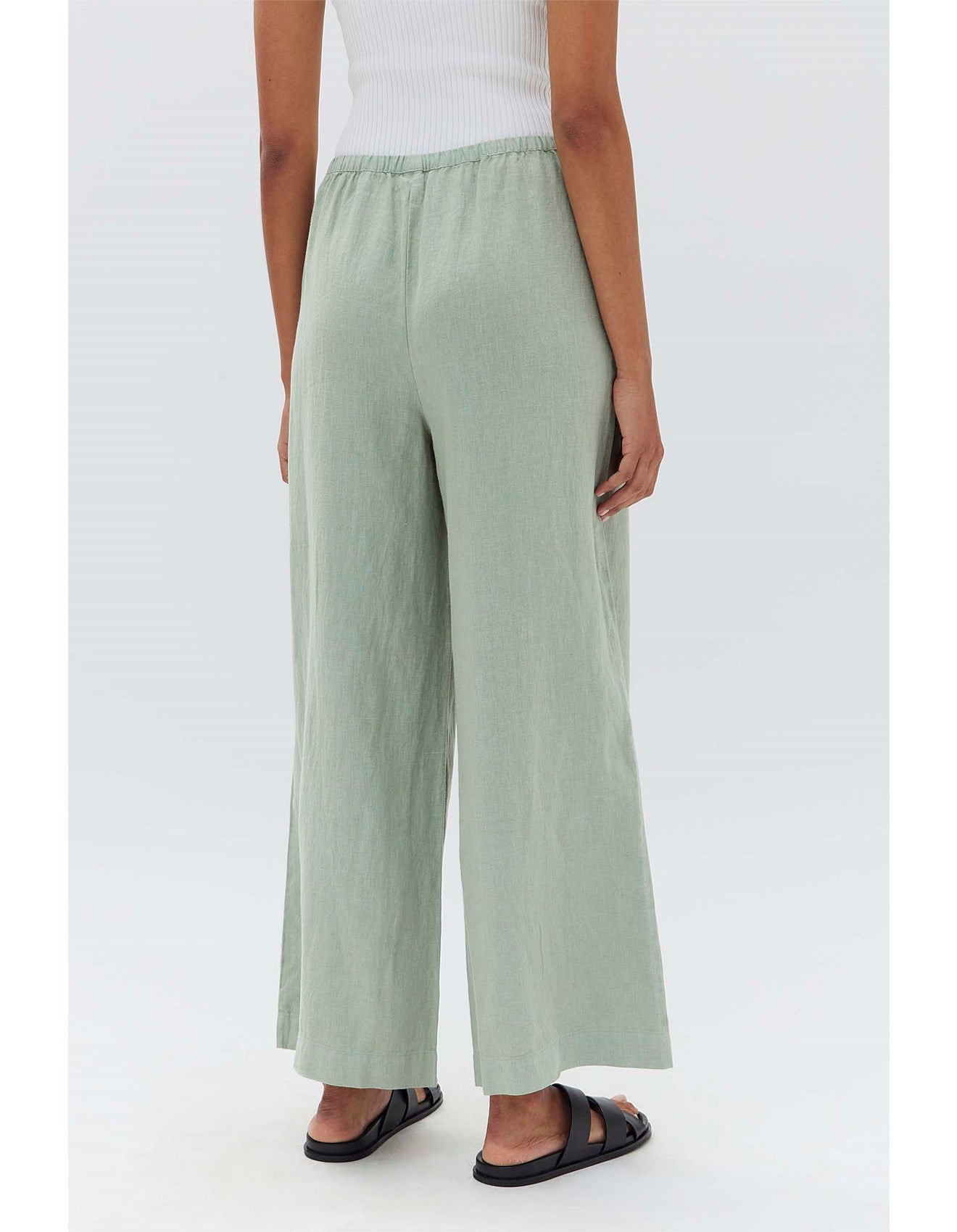 STELLA LINEN PANT | NETTLE