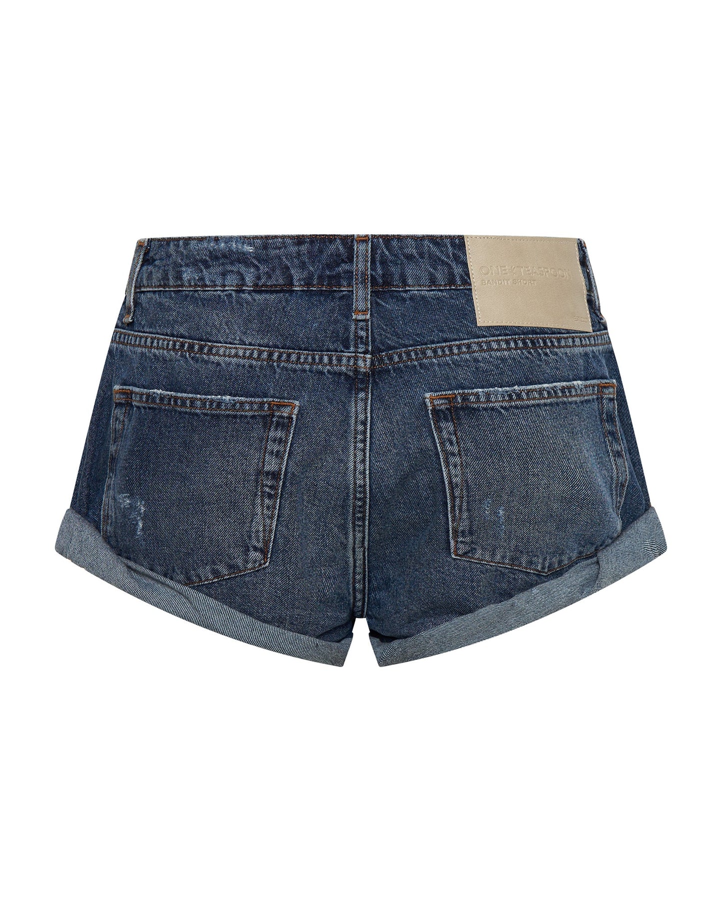 BLUE THUNDER BANDITS LOW WAISTE DENIM SHORT