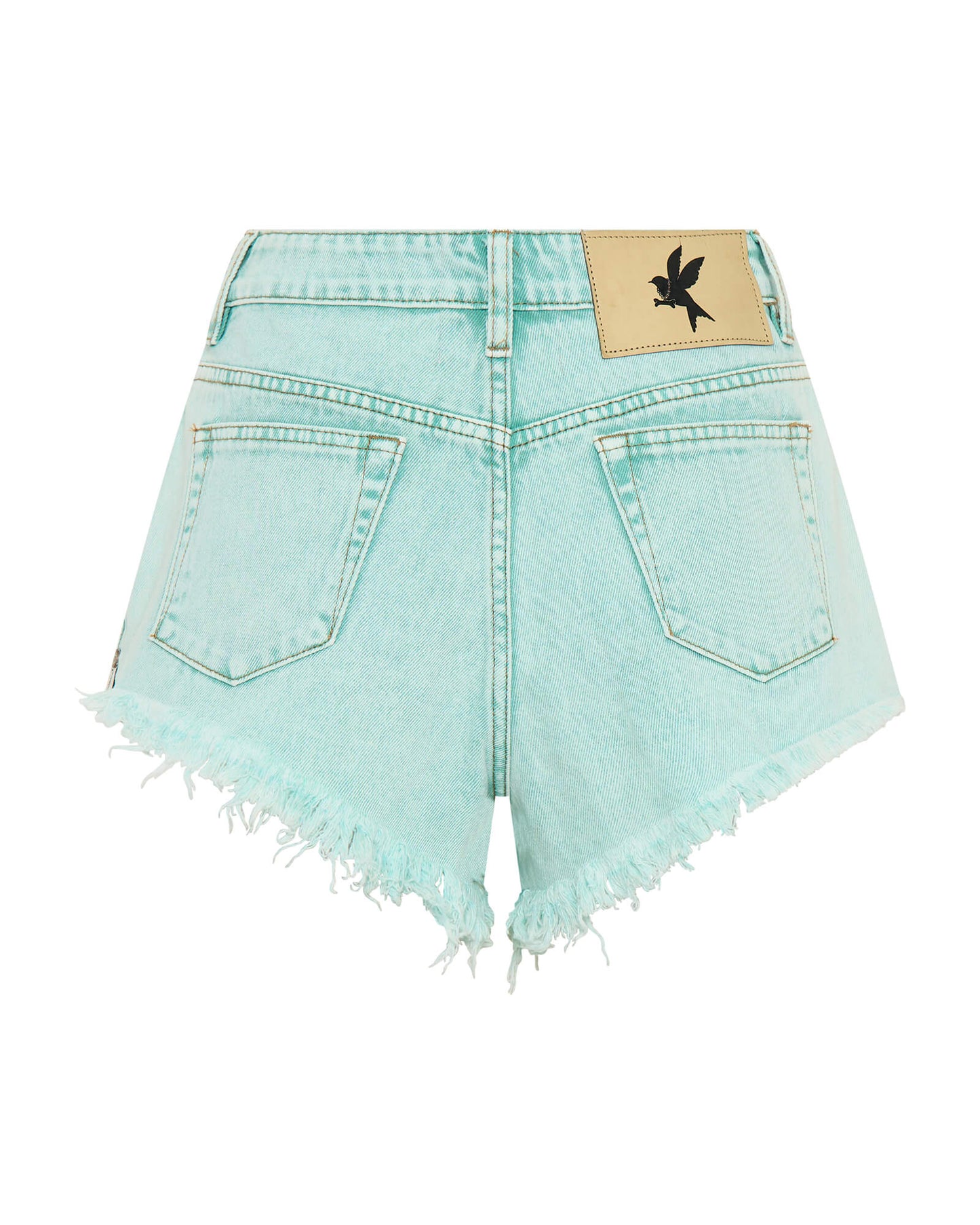 MINT RENEGADES HIGH WAIST DENIM SHORT | MINT