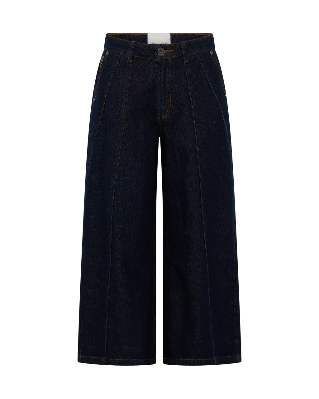 HAYDEN MID WAIST LEG CROPPED DENIM JEANS