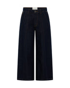 HAYDEN MID WAIST LEG CROPPED DENIM JEANS