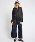 HAYDEN MID WAIST LEG CROPPED DENIM JEANS