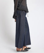 HAYDEN MID WAIST LEG CROPPED DENIM JEANS