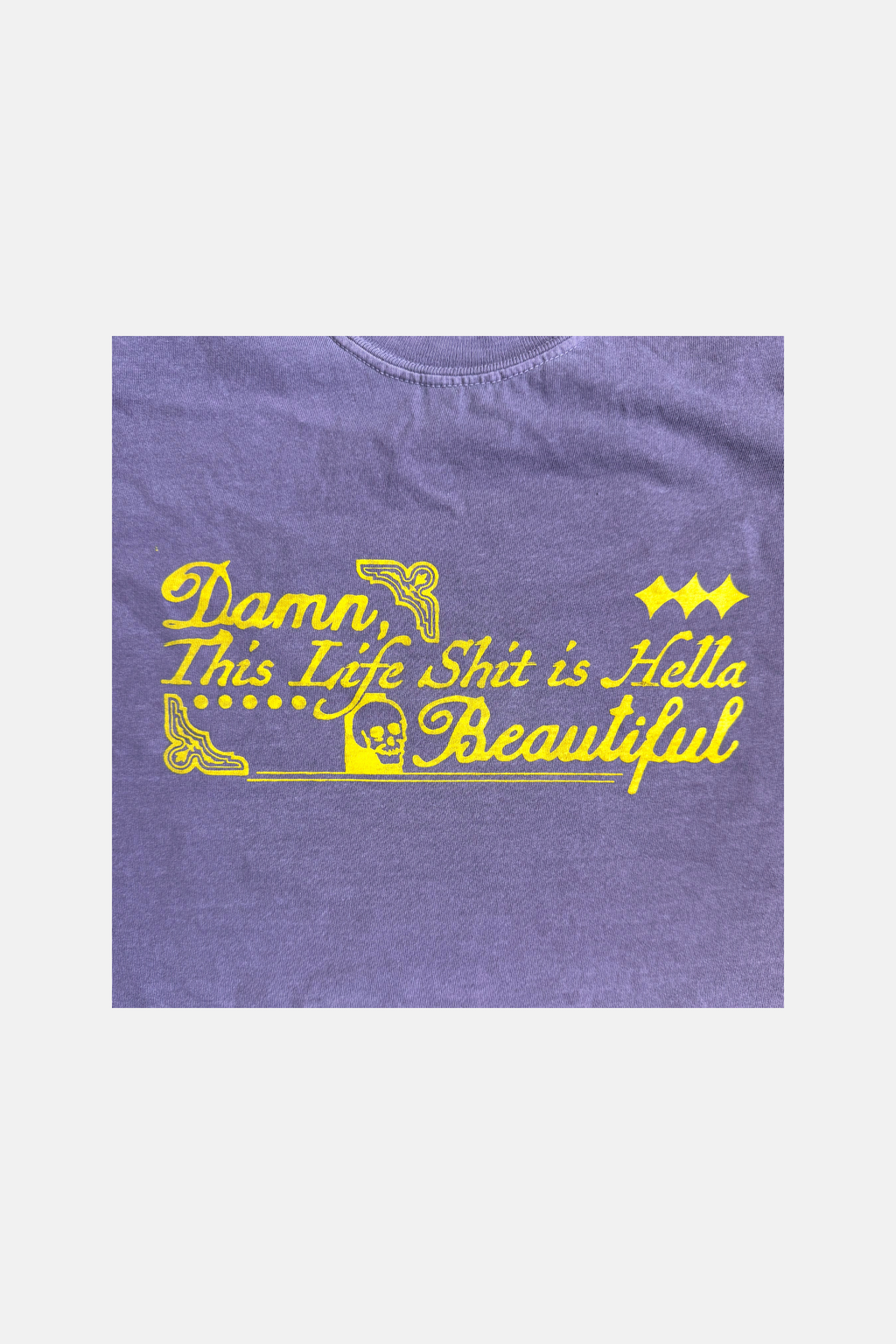 Freddy Tyler Paul 'Life is Beautiful' Tee Berry Purple