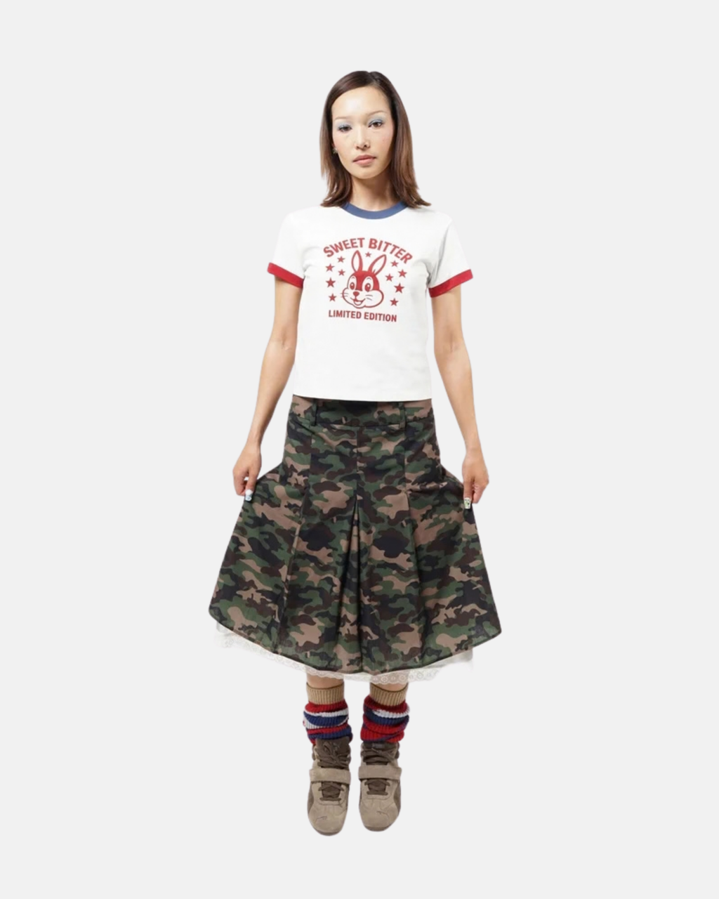 Sweet Bitter Bonnie Skirt Camo