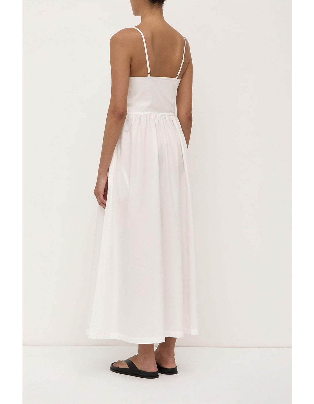 POSIE MIDI DRESS | WHITE