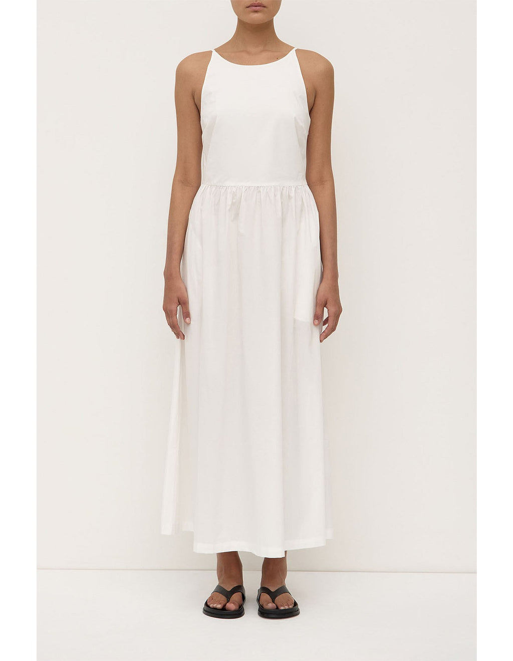 POSIE MIDI DRESS | WHITE