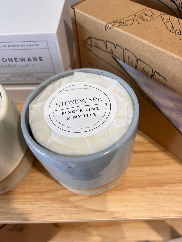 REFILLABLE CANDLE | BLUE