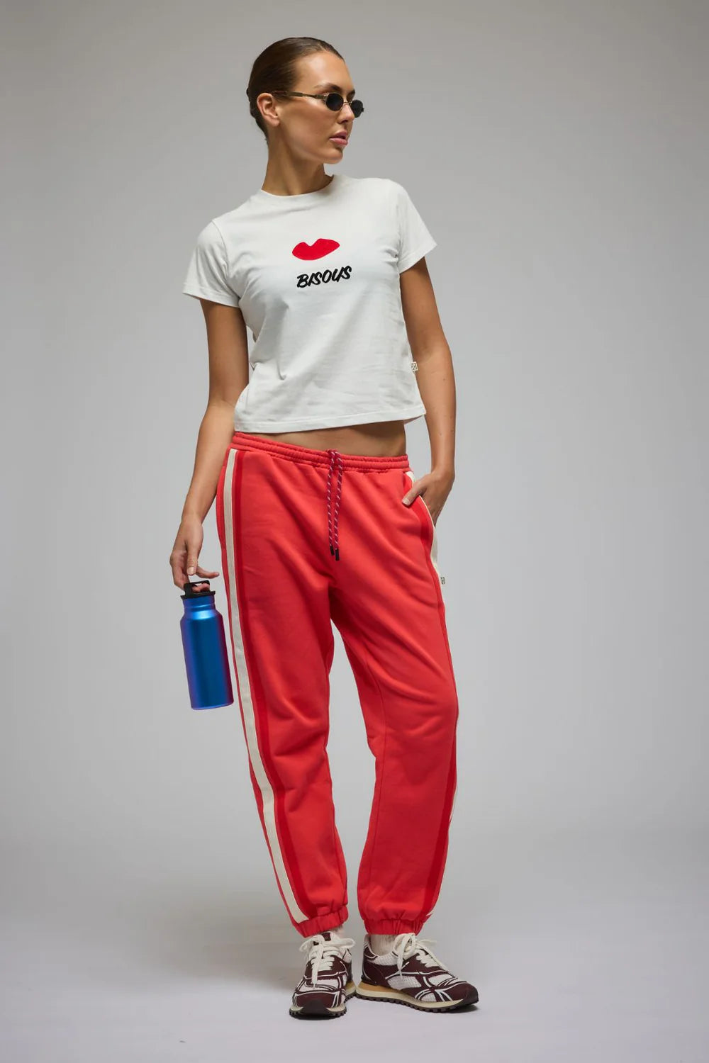 BISOUS BABY TEE | WARM WHITE