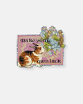 Shellflower Make Your Own Luck Sticker