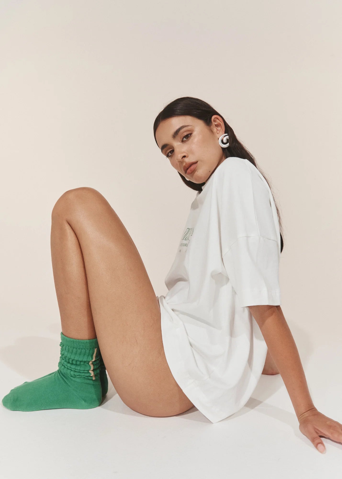 THE SLOUCHY SOCK LITE | SEA GREEN